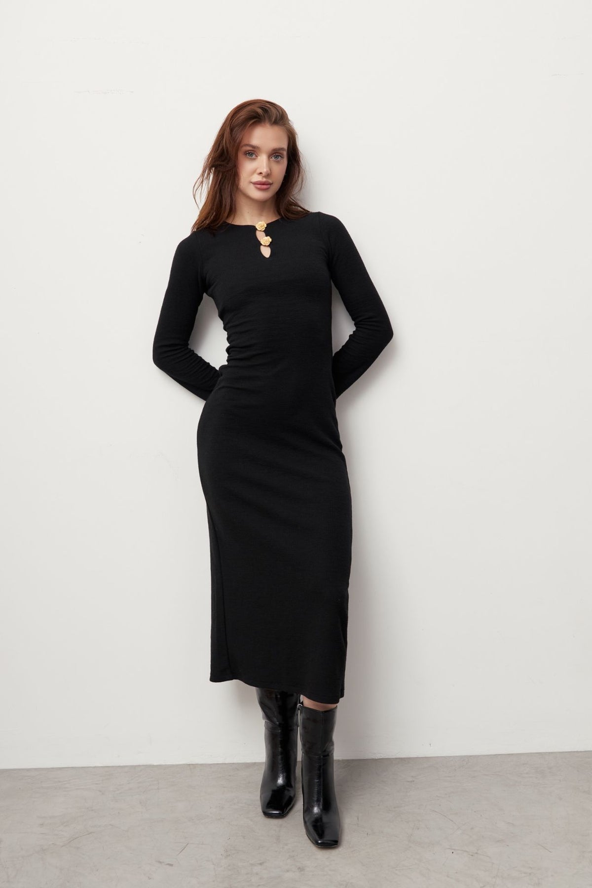 Vestido Rosa Negro