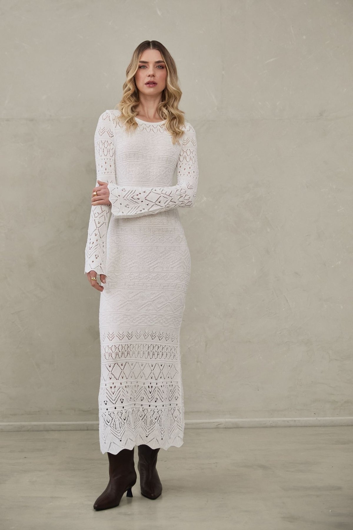 Vestido Amanda Blanco