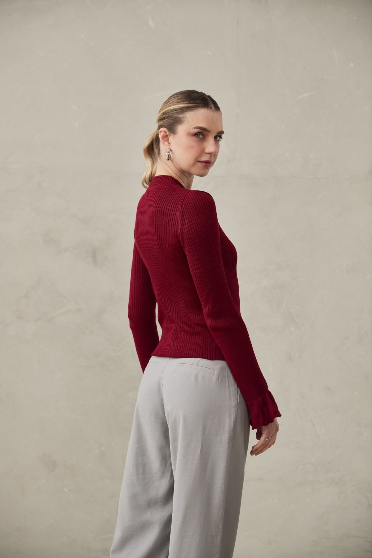 Pantalón Lauren Gris