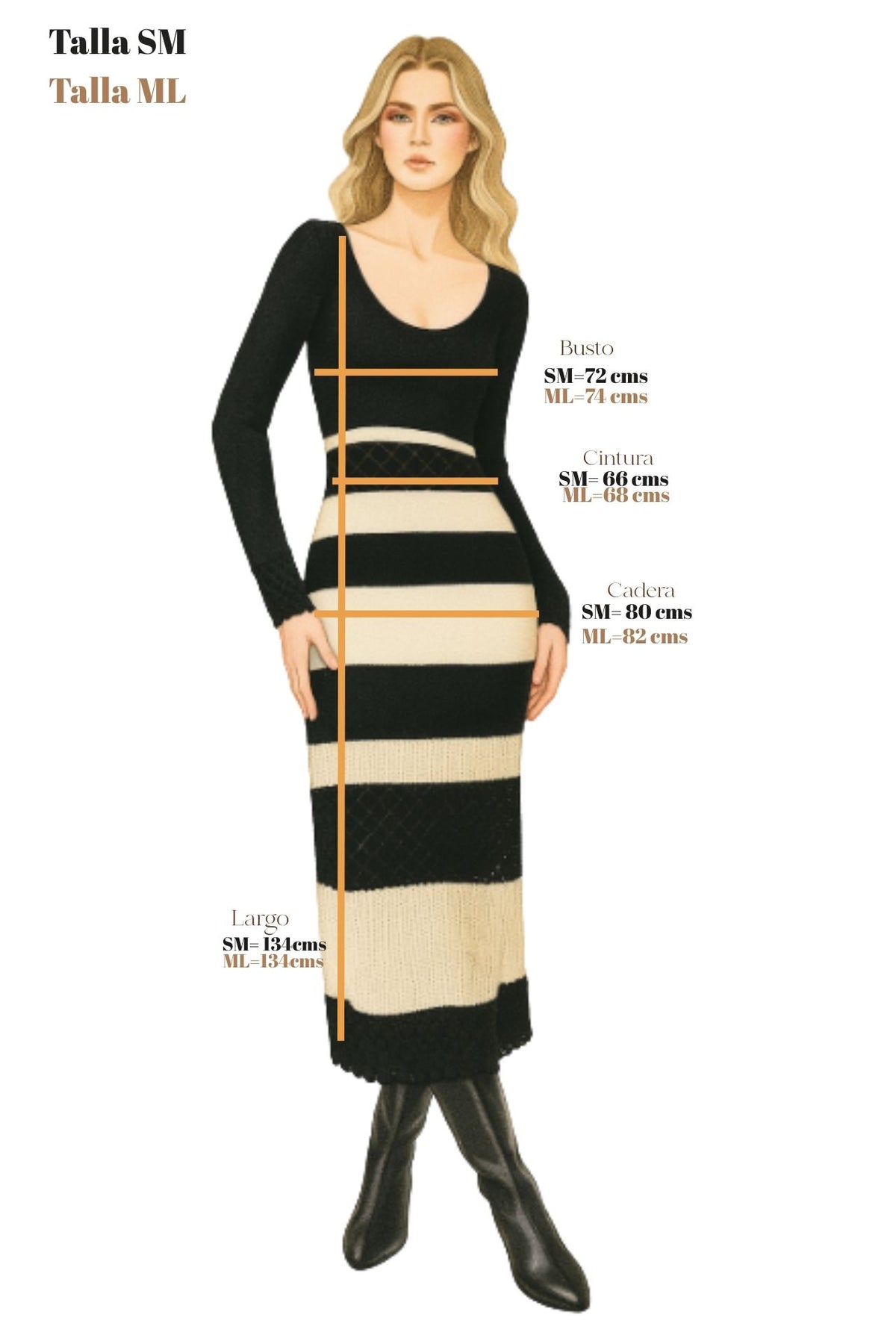 Vestido Gaia Negro