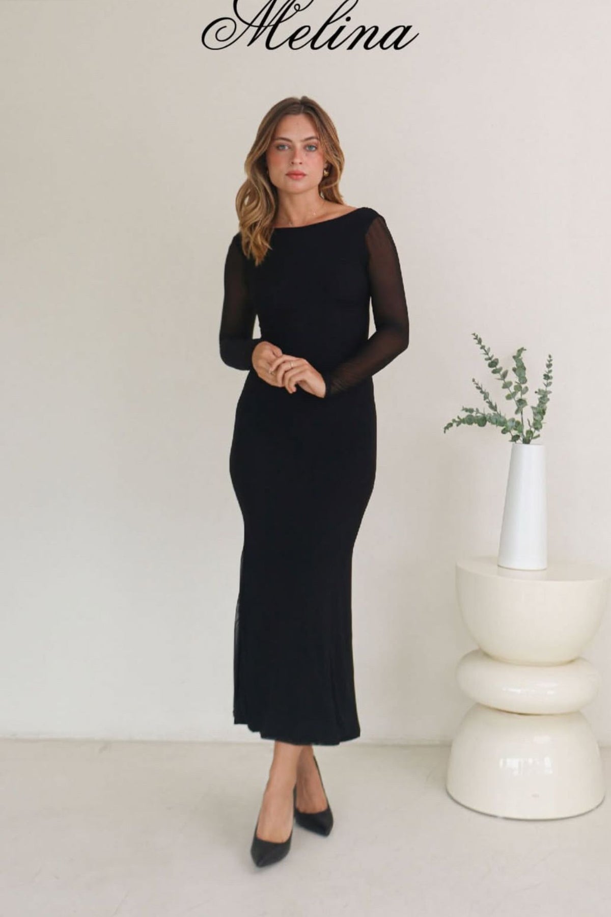 Vestido Melina Negro