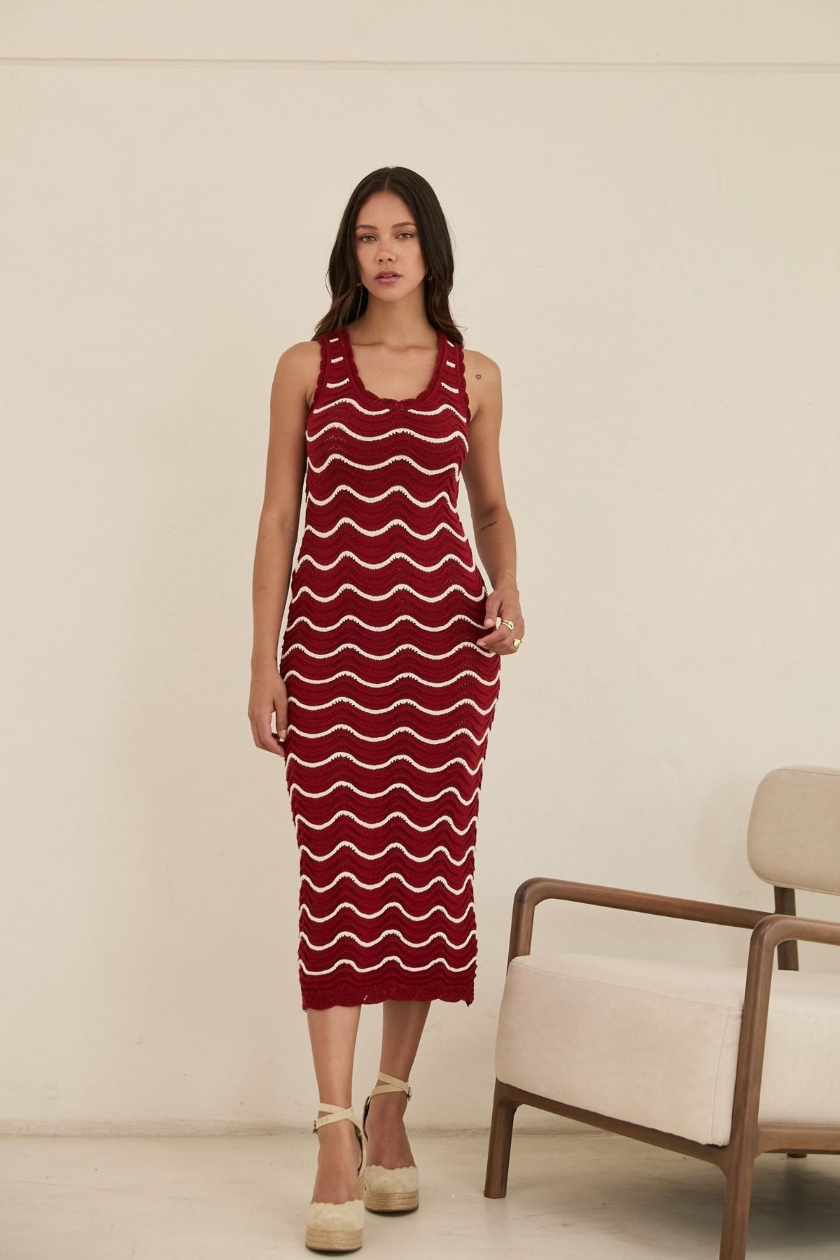 Vestido Isabella Rojo
