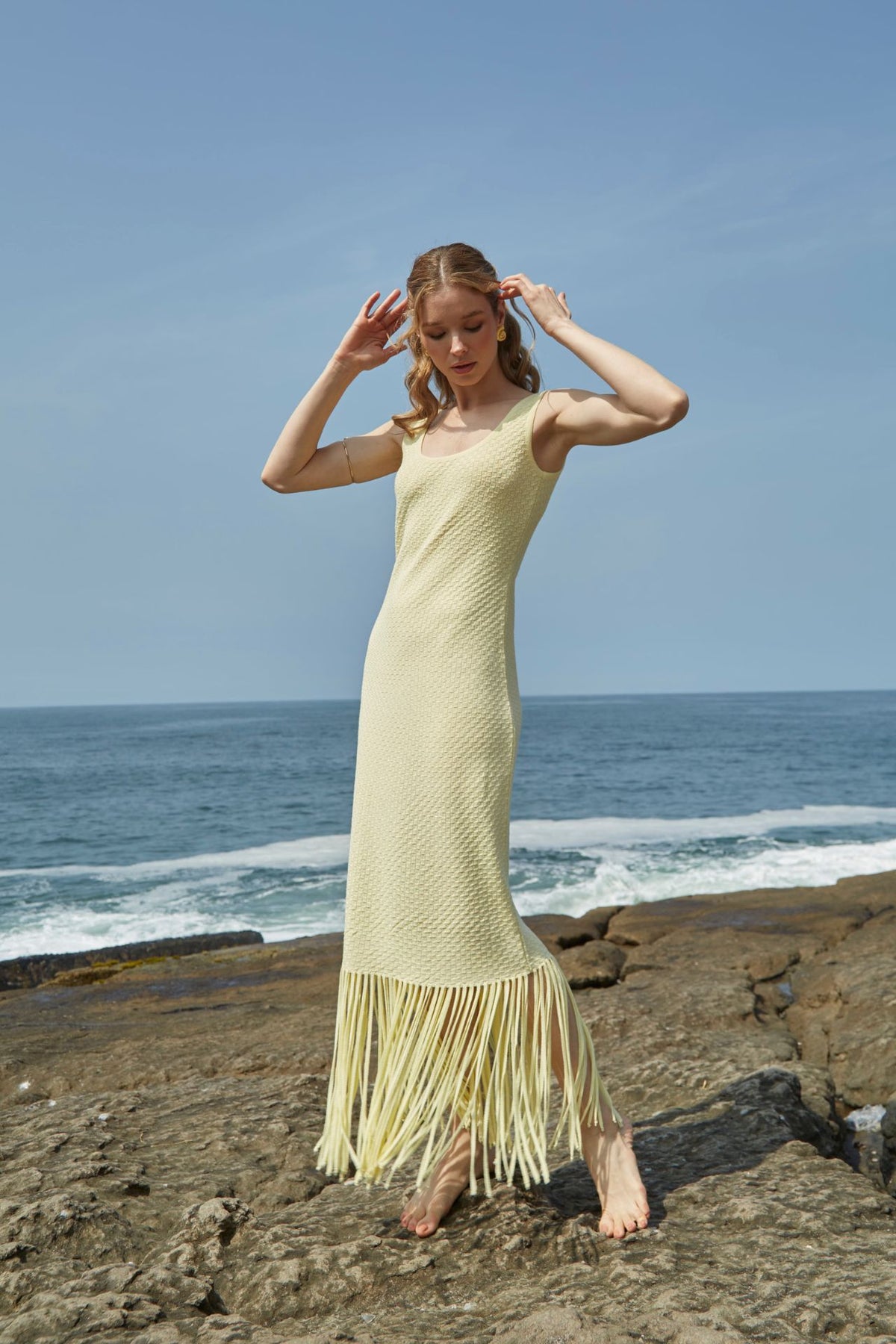 Vestido Auralia Amarillo