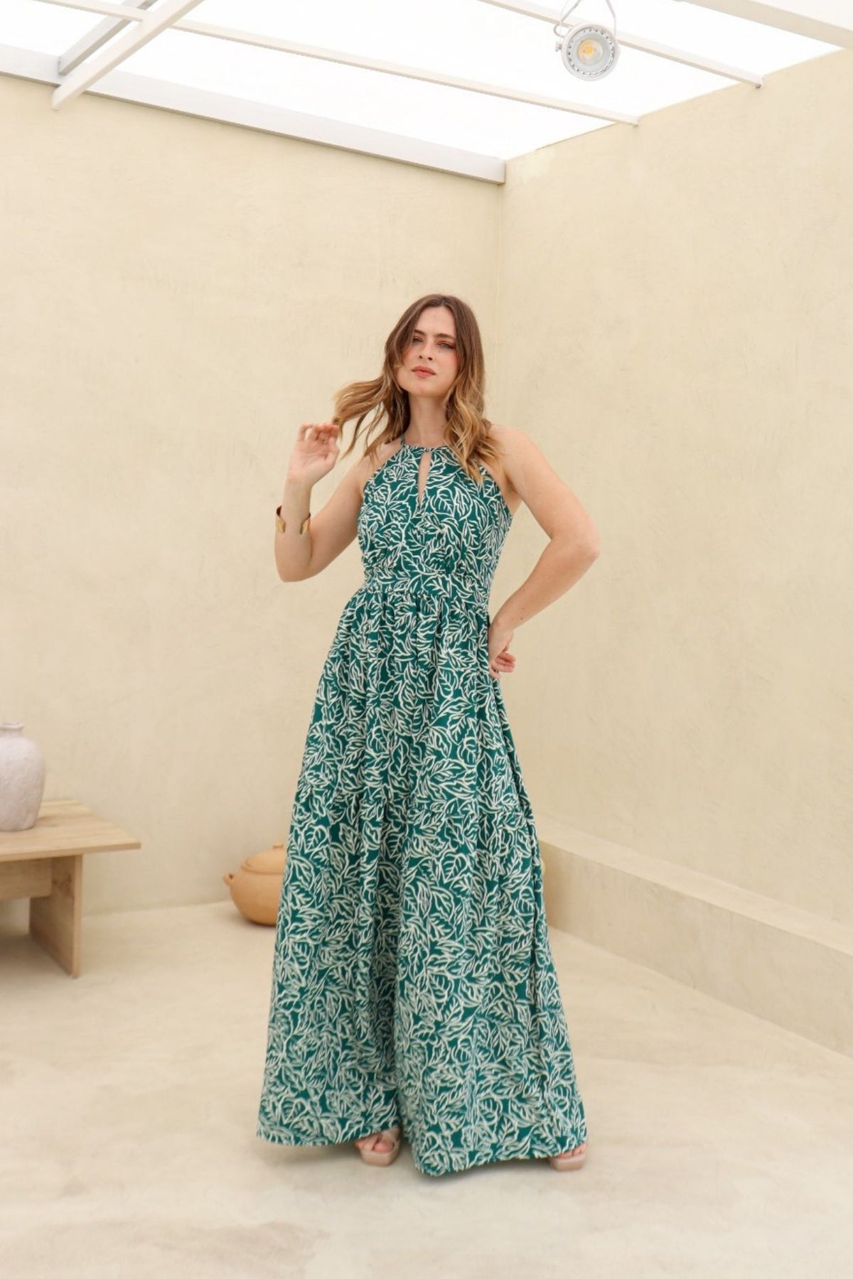 Vestido Helena Verde