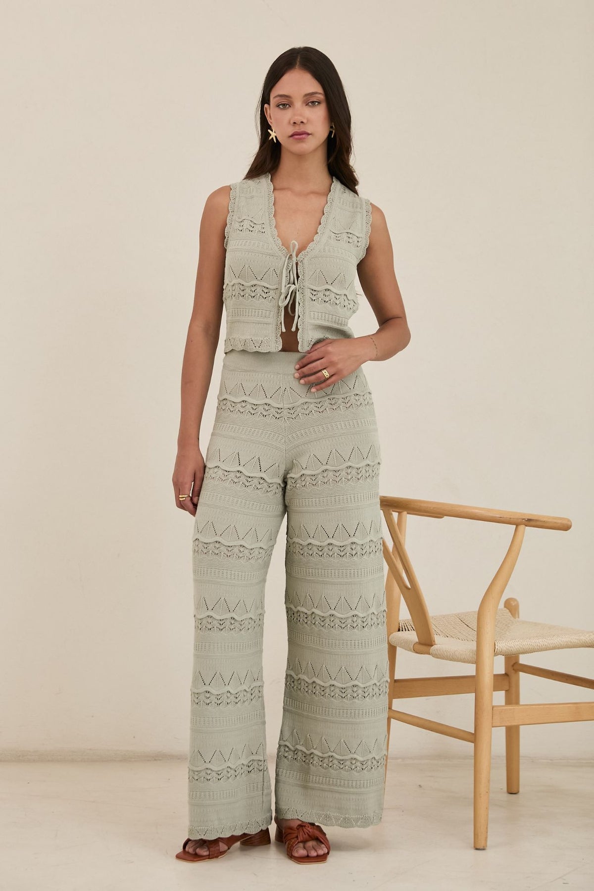 Pantalón Olivia Verde