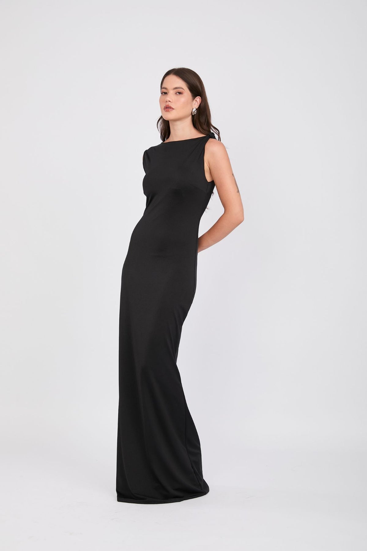 Vestido Knot Negro