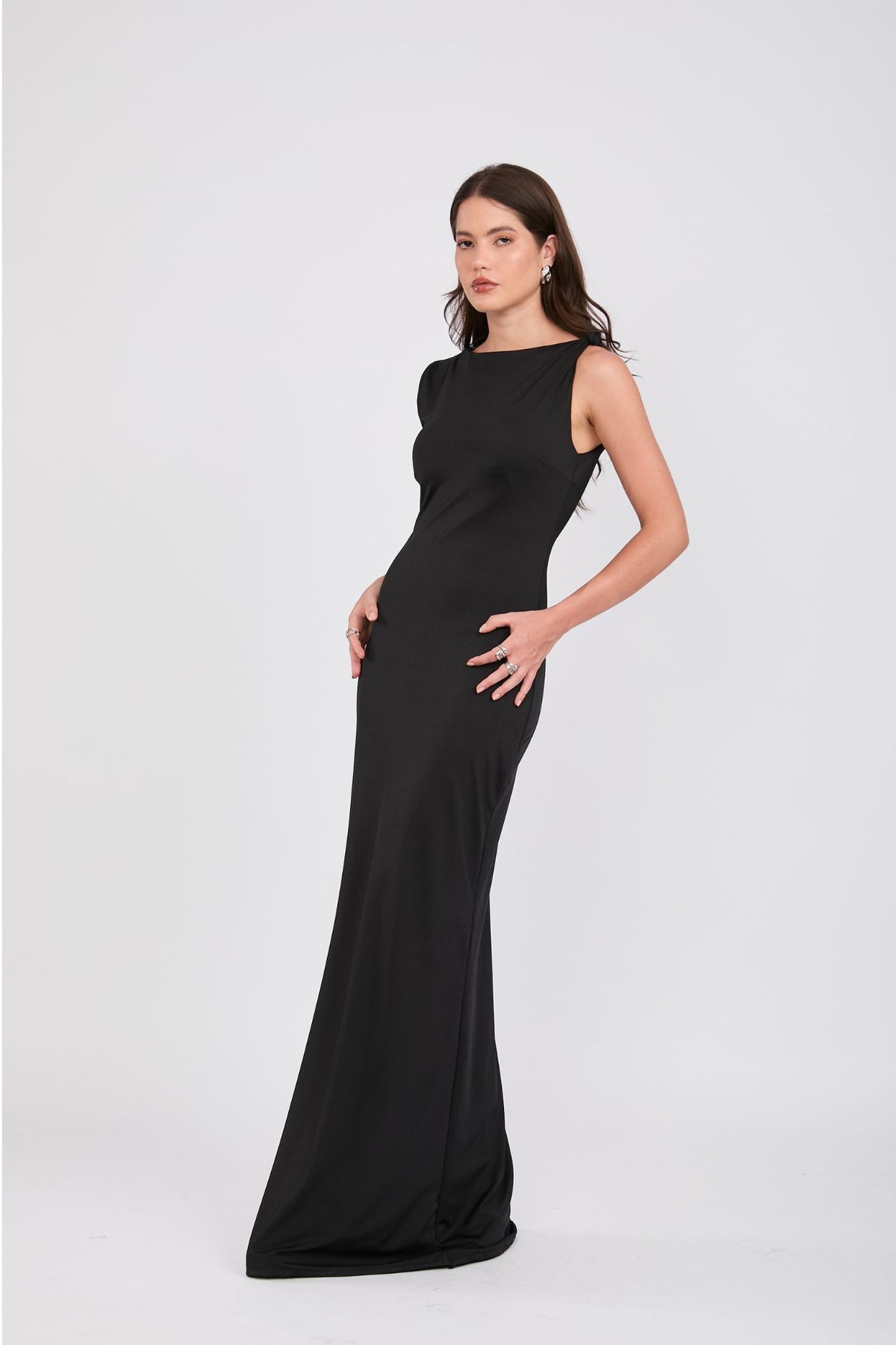 Vestido Knot Negro