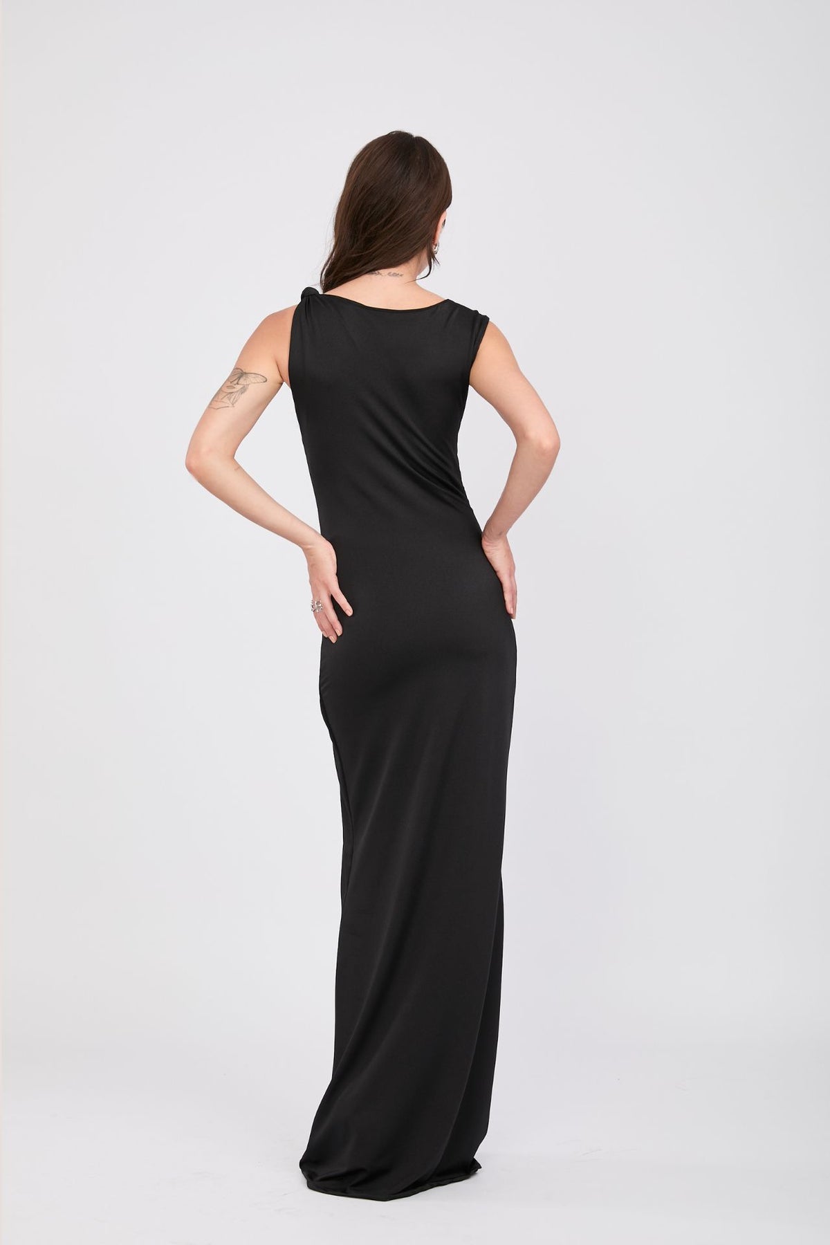 Vestido Knot Negro