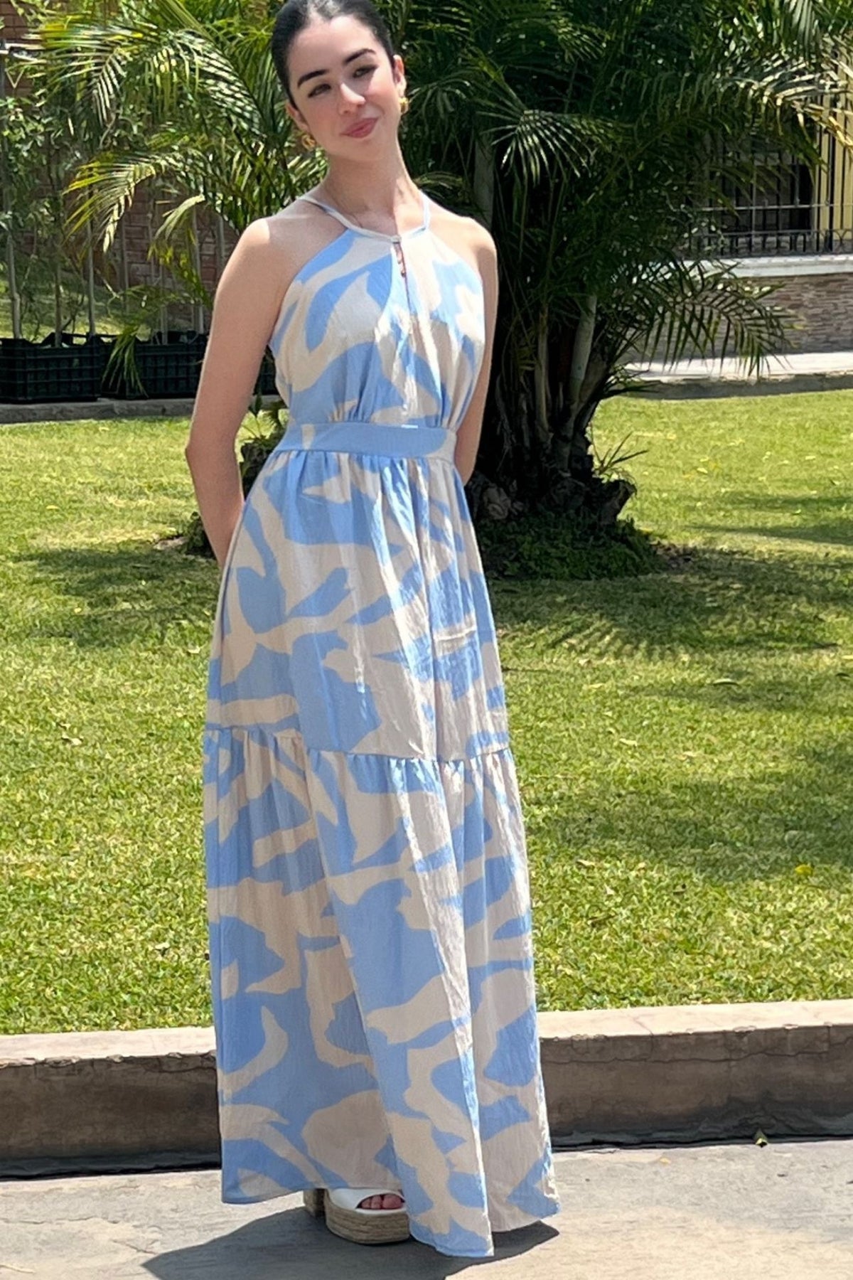 Vestido Helena Celeste