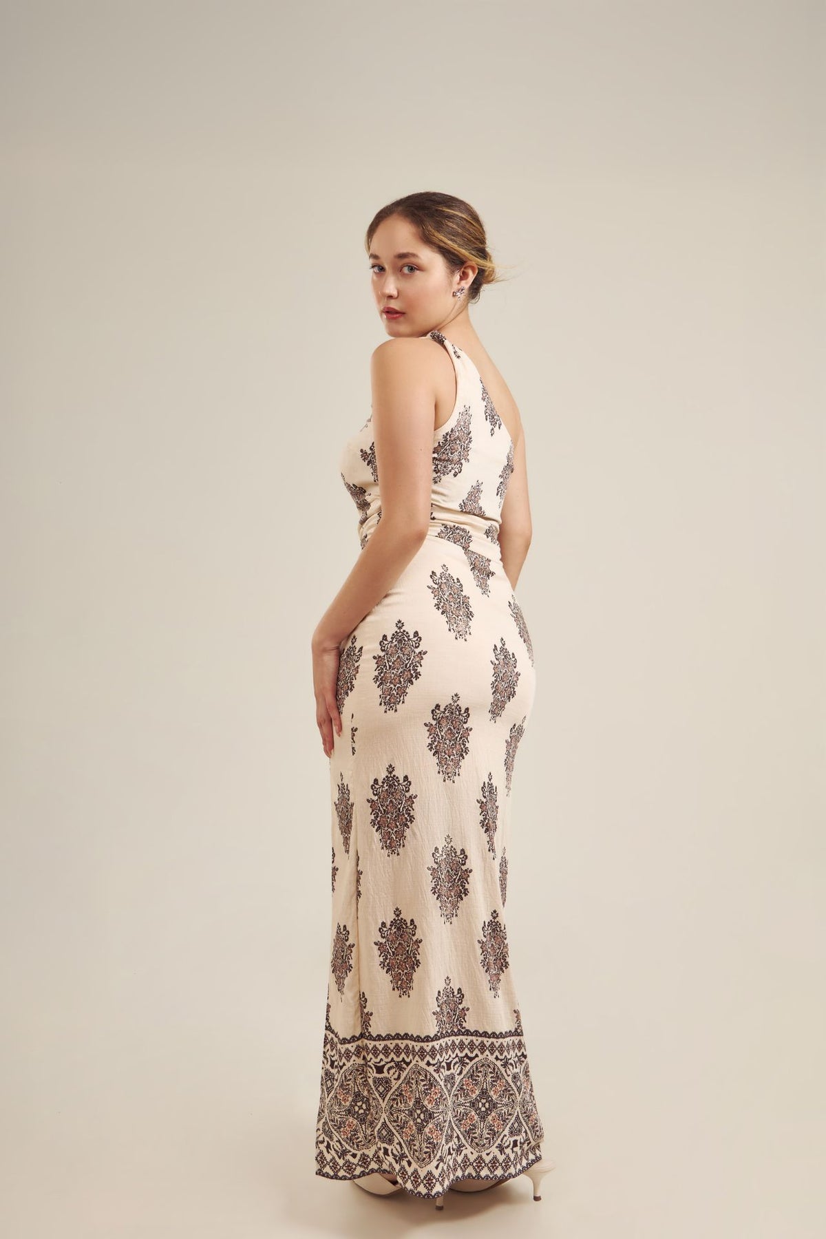 Vestido Aura Beige