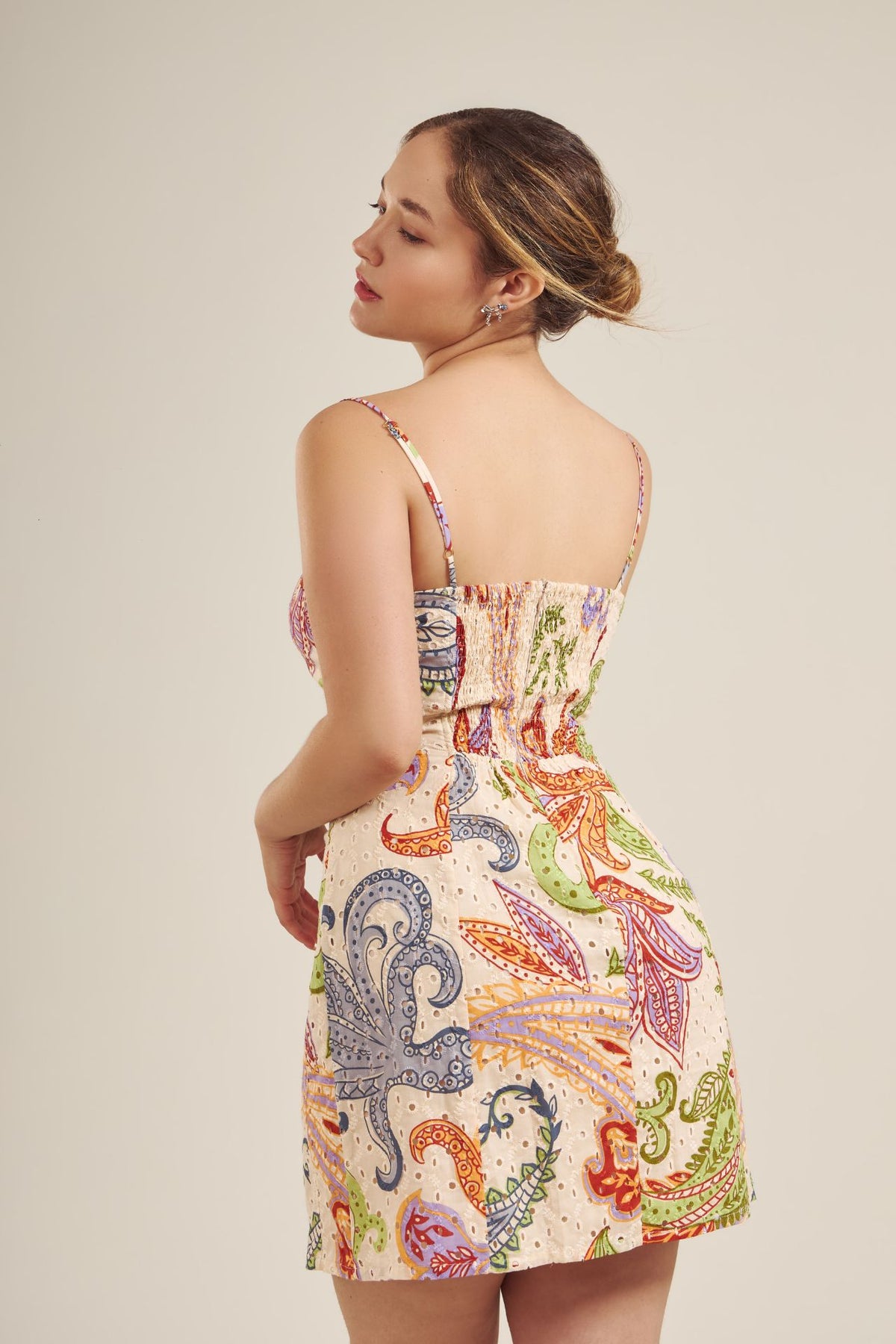 Vestido Coral Multicolor