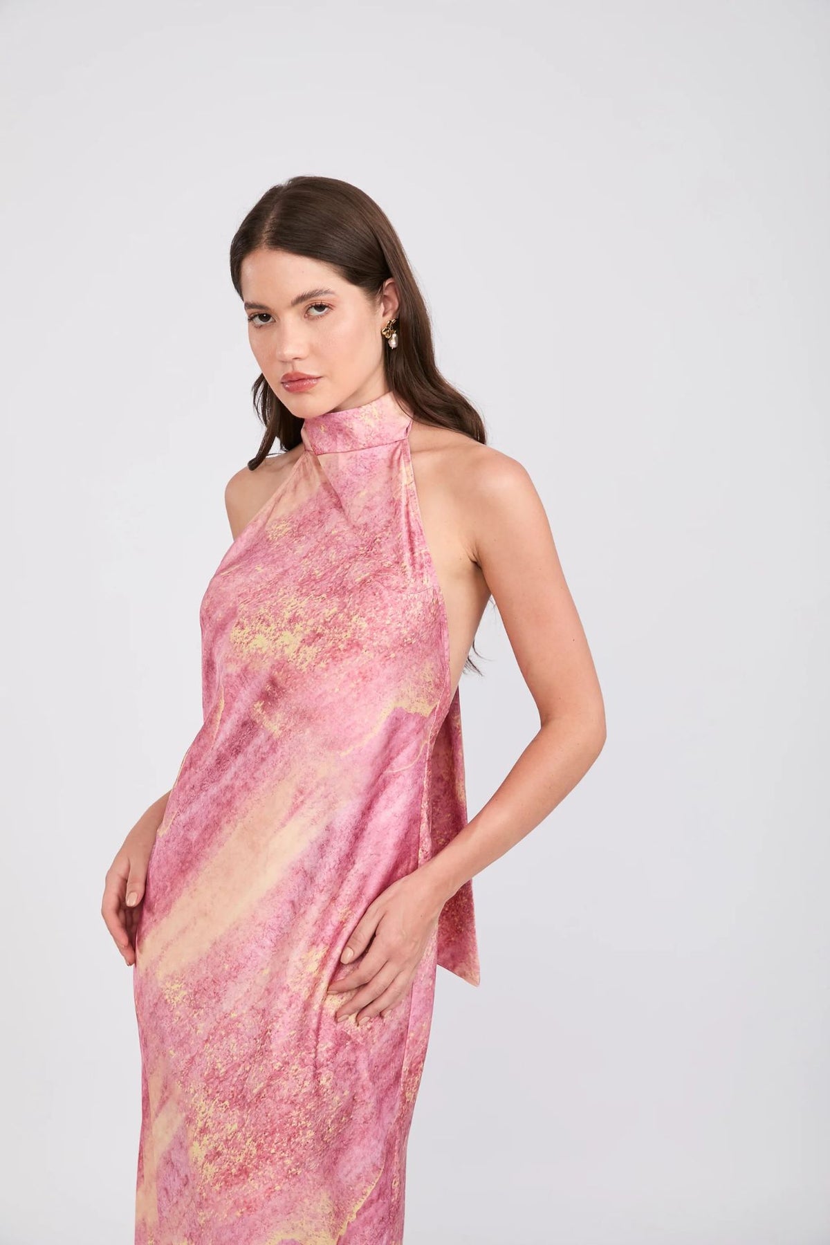 Vestido High Neck Sunrise