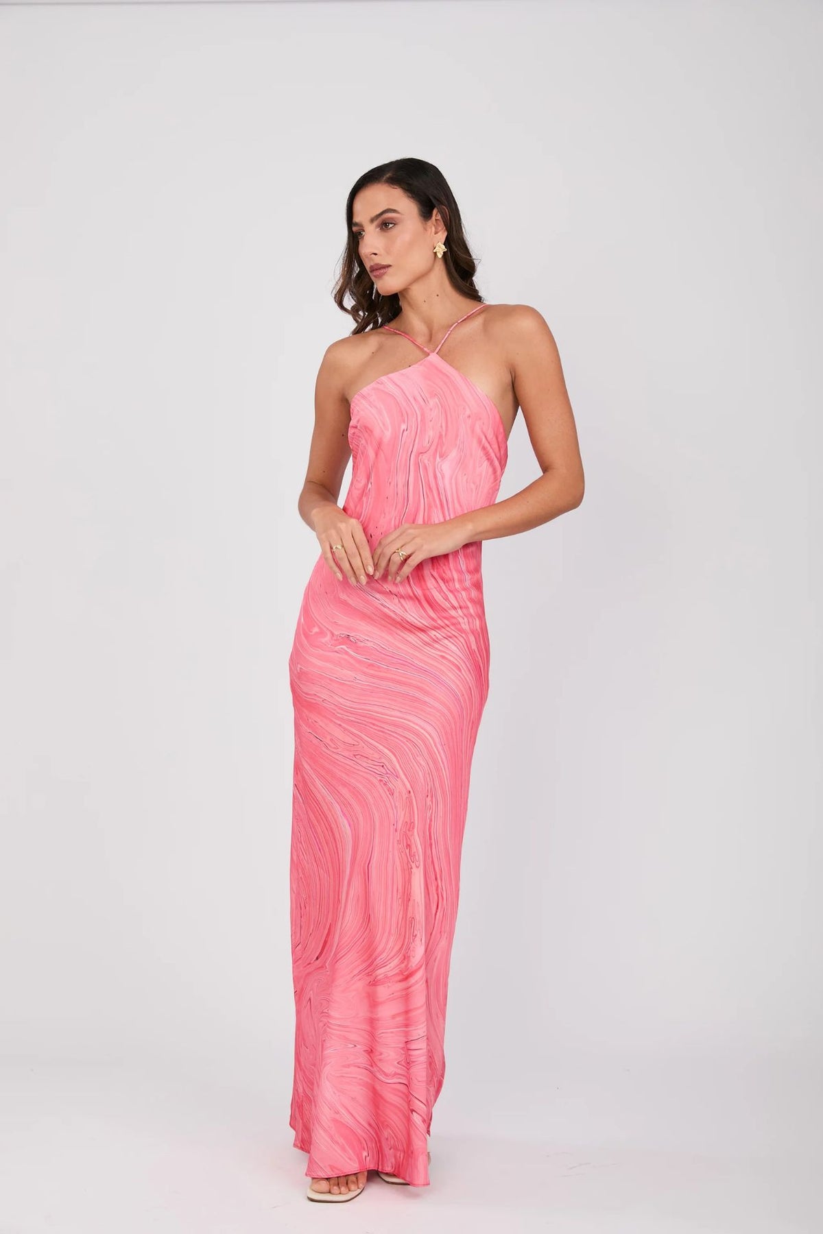 Vestido Halter Mars