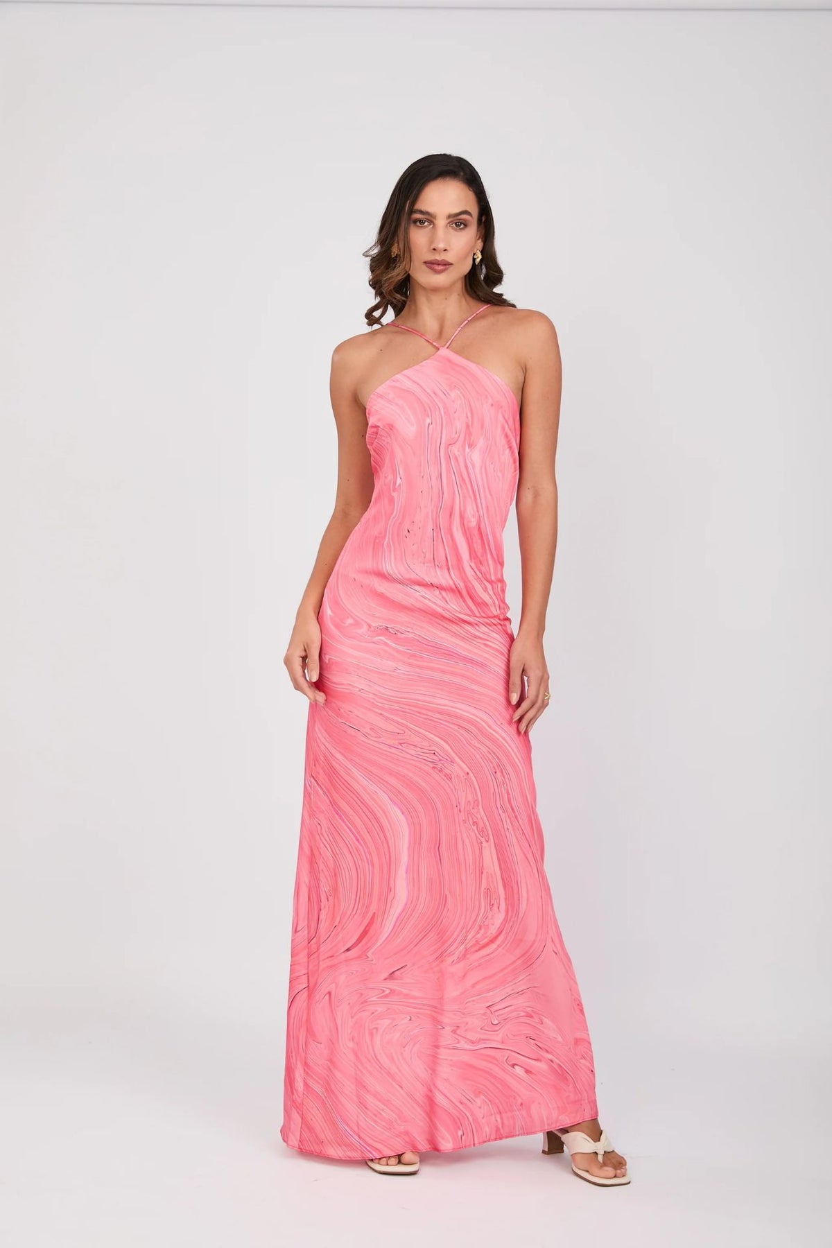 Vestido Halter Mars