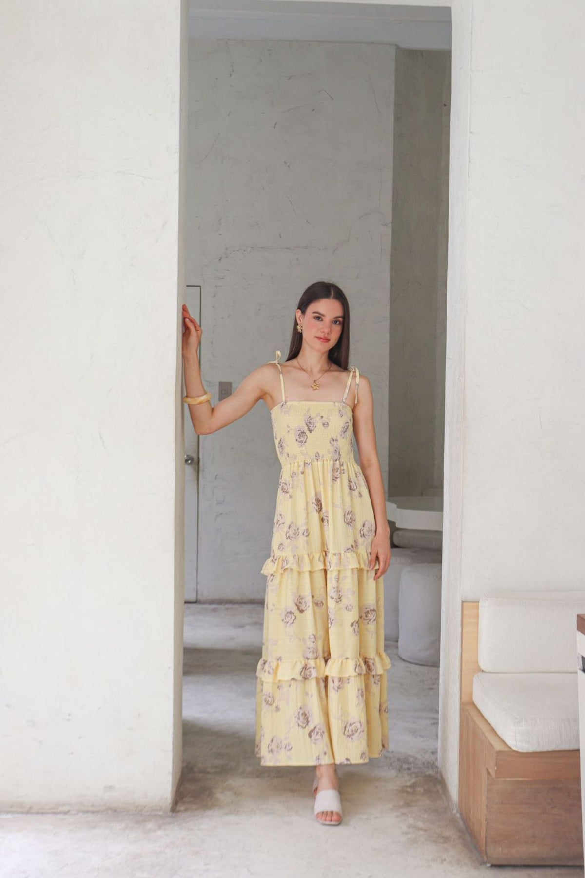 Vestido Tina Amarillo