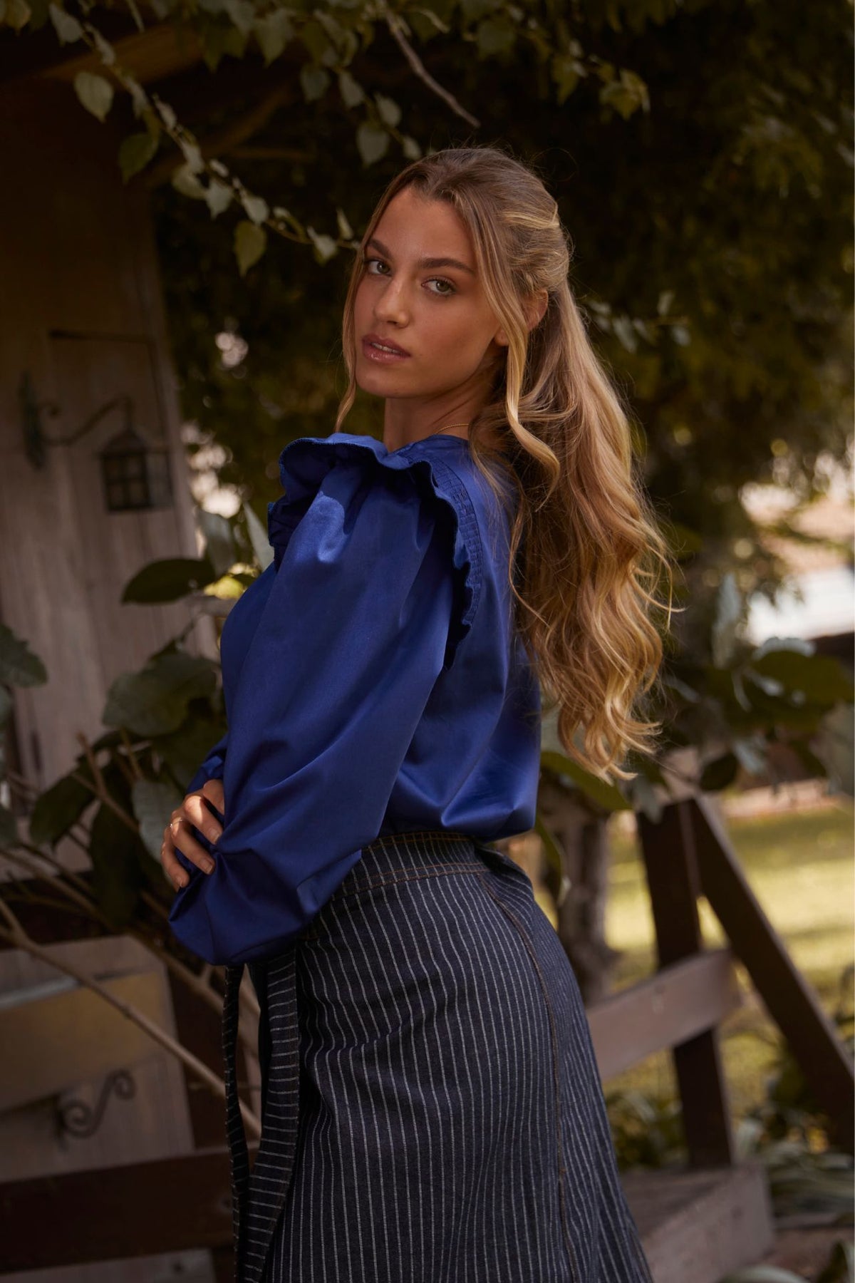 Blusa Lara Azulino
