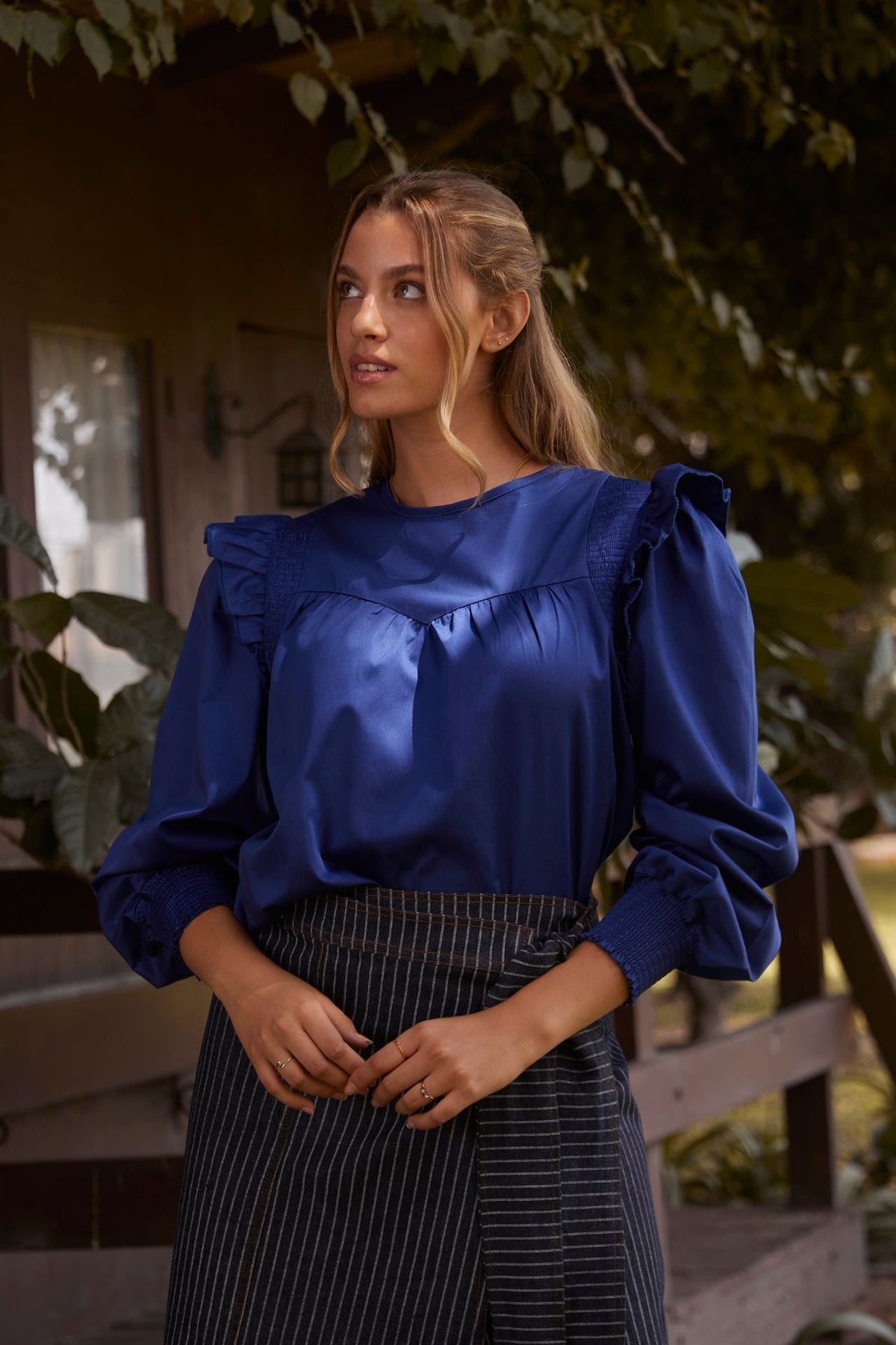Blusa Lara Azulino