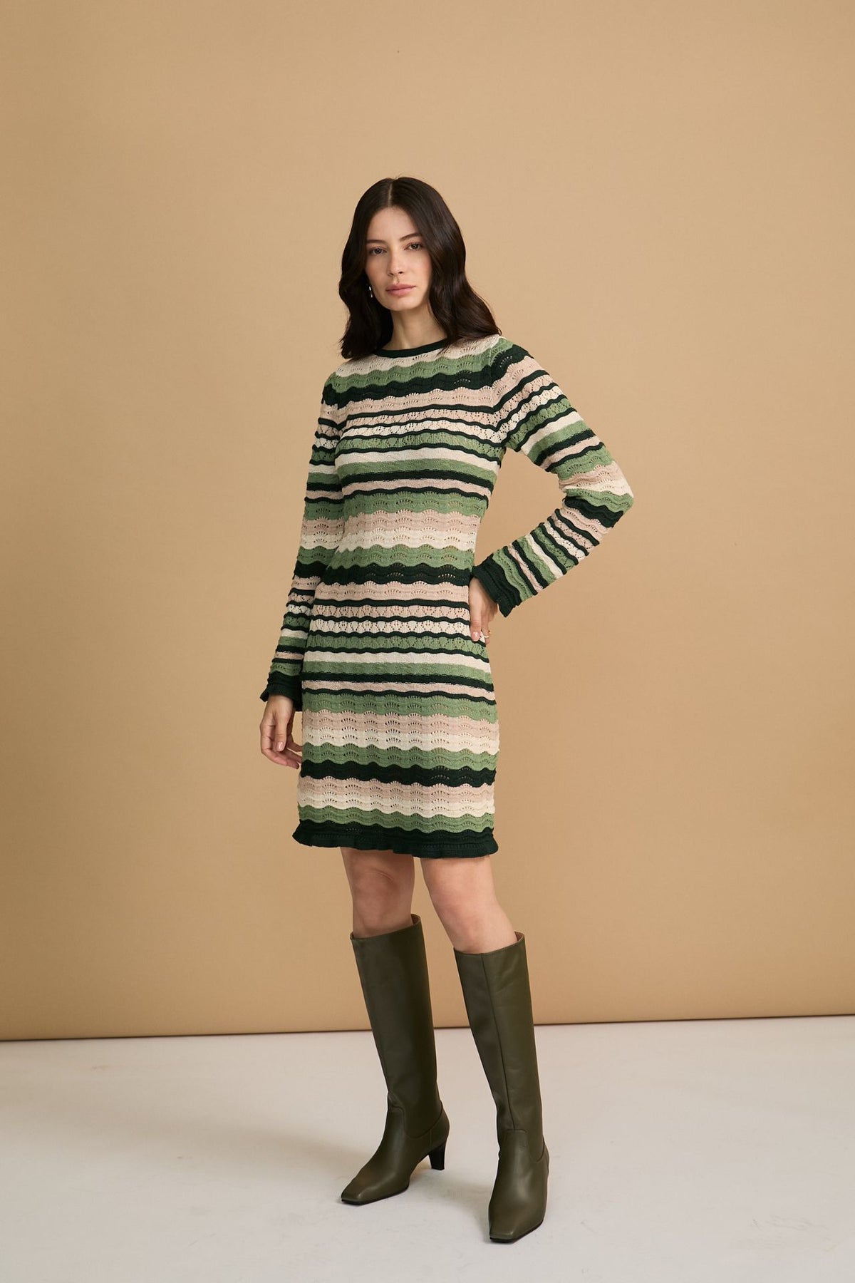 Vestido Camille Verde