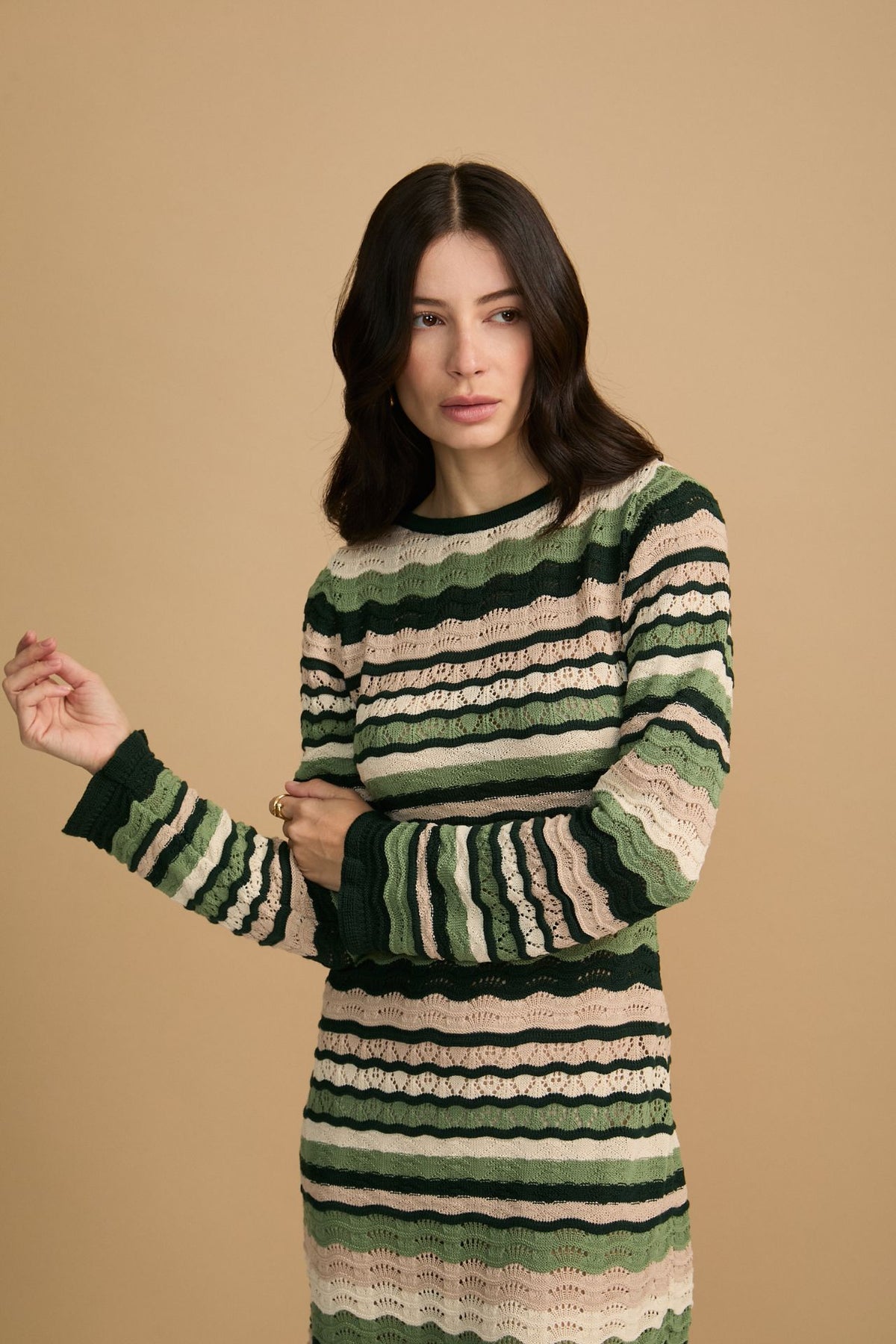 Vestido Camille Verde