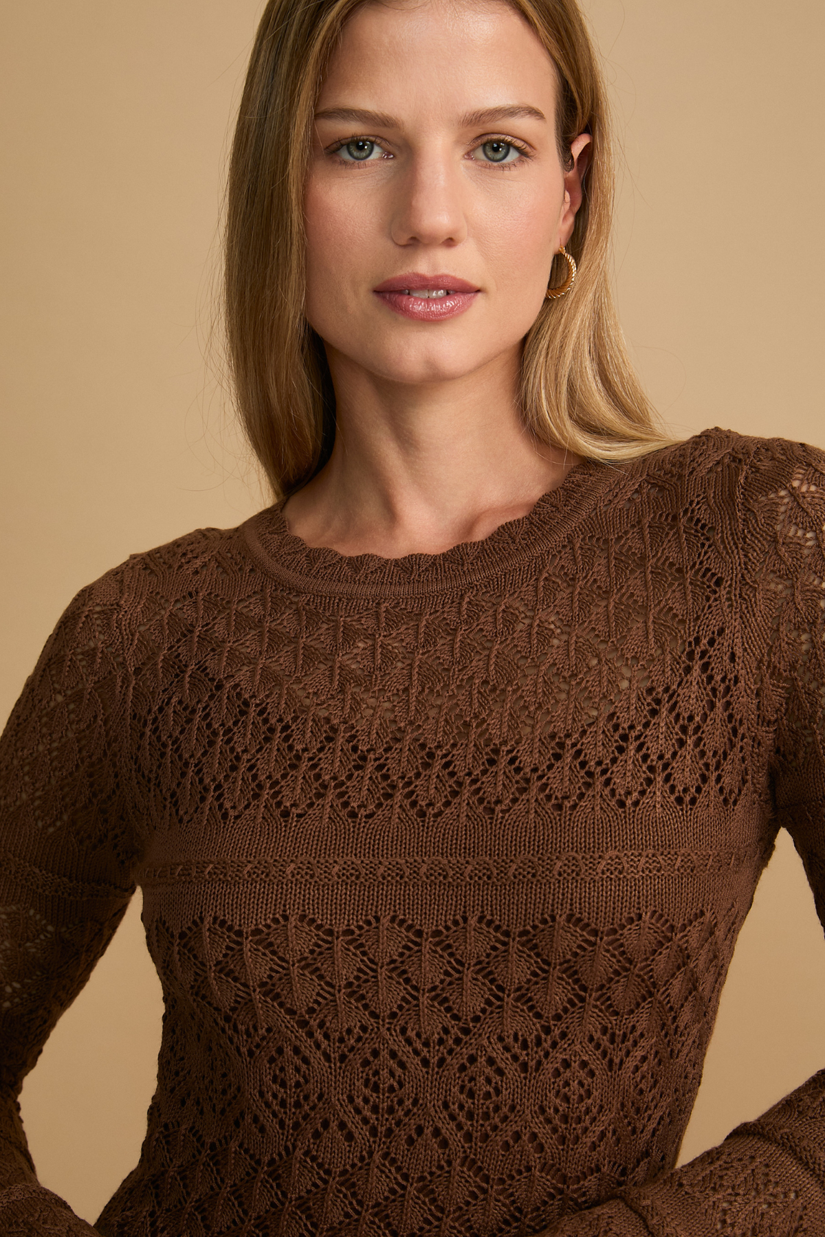 Vestido Valeria Marrón