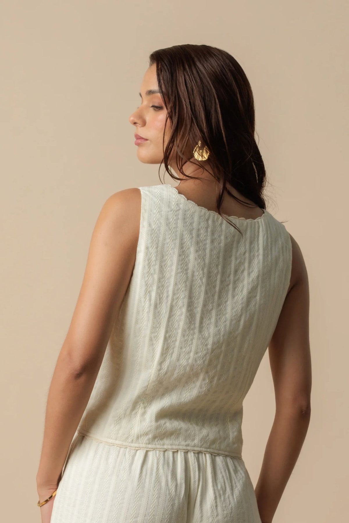 Blusa Solaria Mantequilla