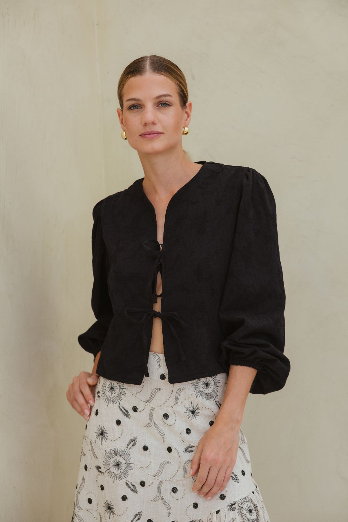 Blusa Algarve Negro