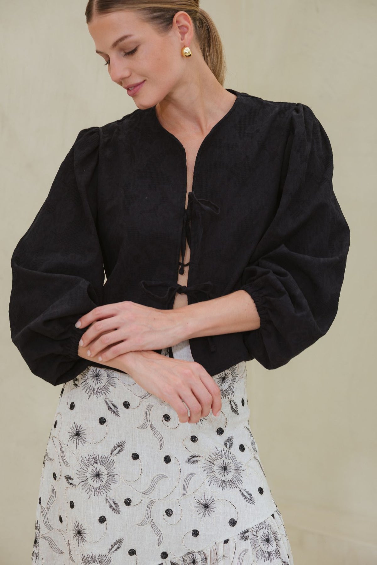Blusa Algarve Negro