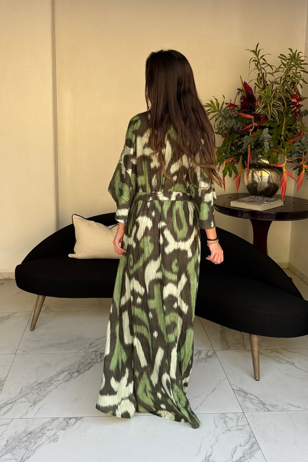 Vestido Alessia Verde Trival