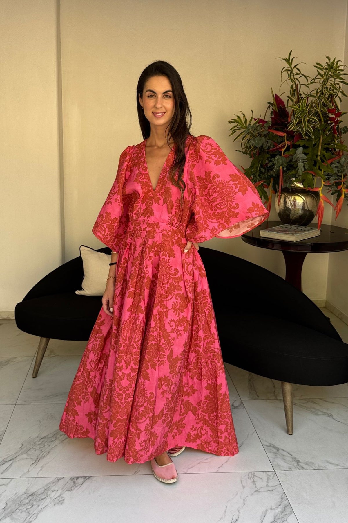 Vestido Alessia Fucsia