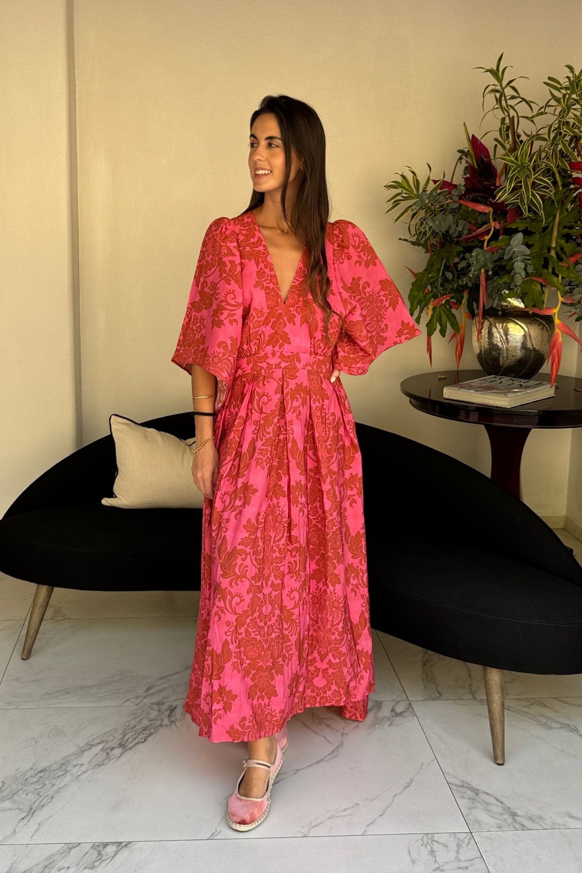 Vestido Alessia Fucsia