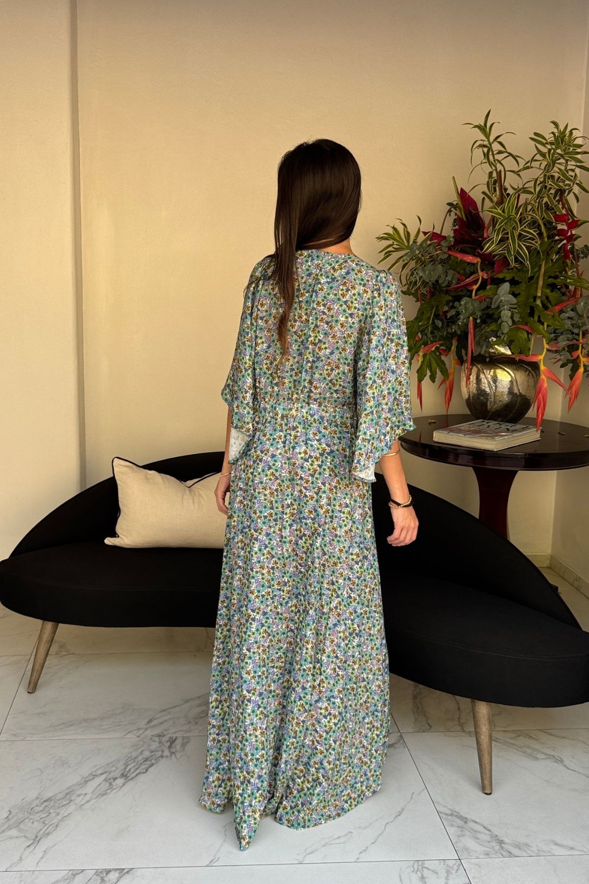 Vestido Alessia Celeste