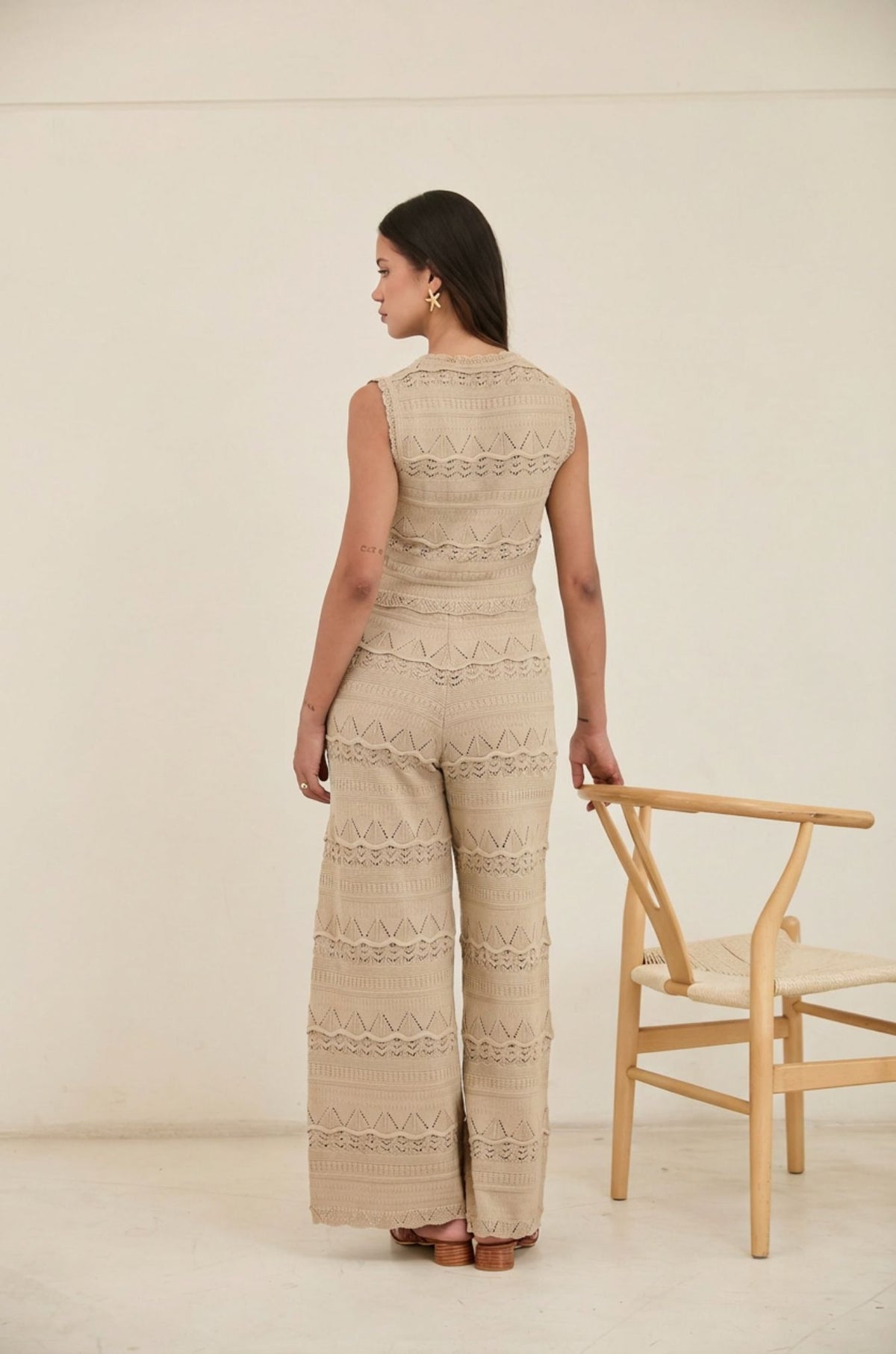 Pantalón Olivia Beige