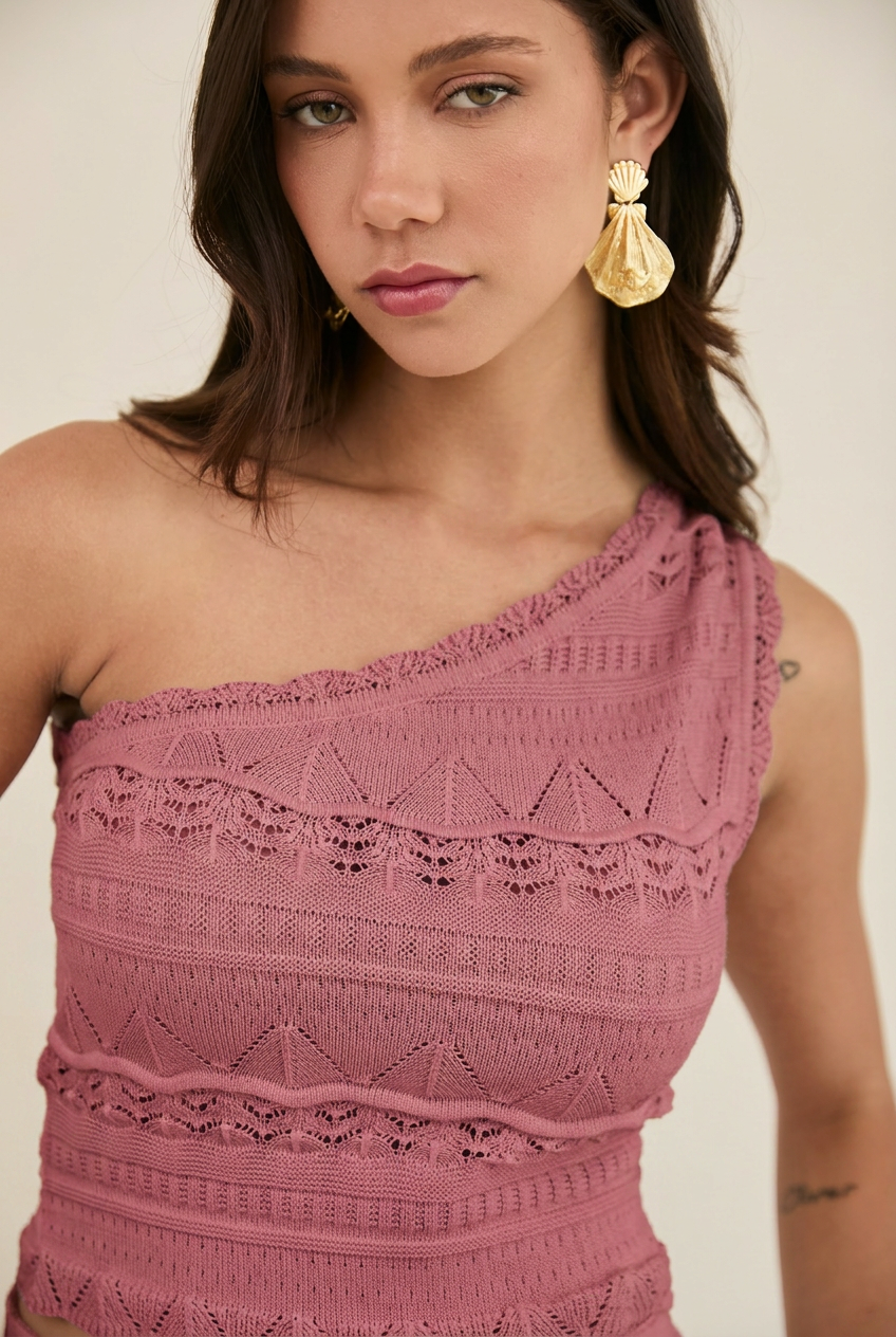 Top Olivia Fucsia