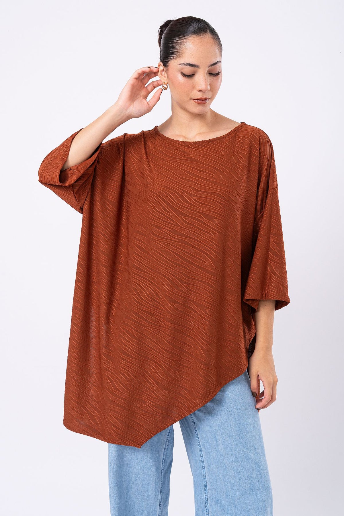 Maxiblusa Relieve