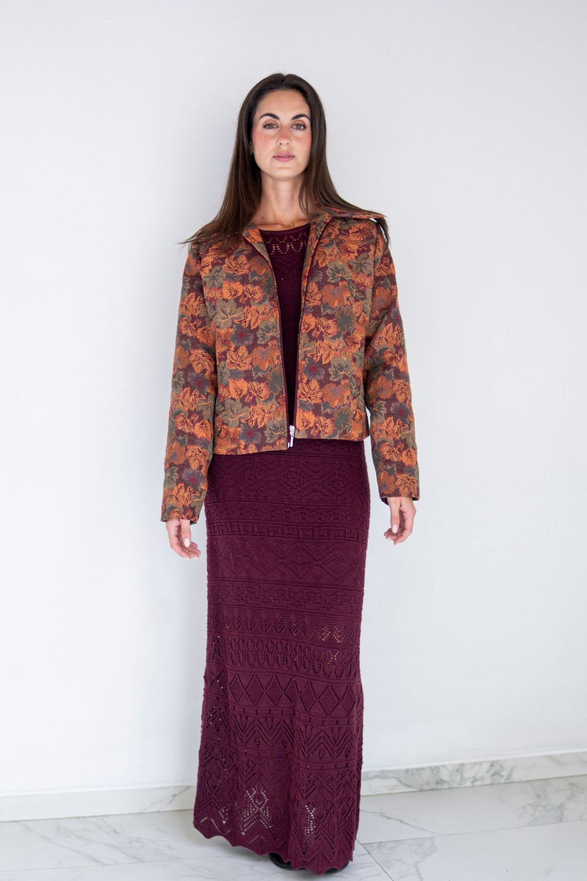 Siena Jacket Burgundy
