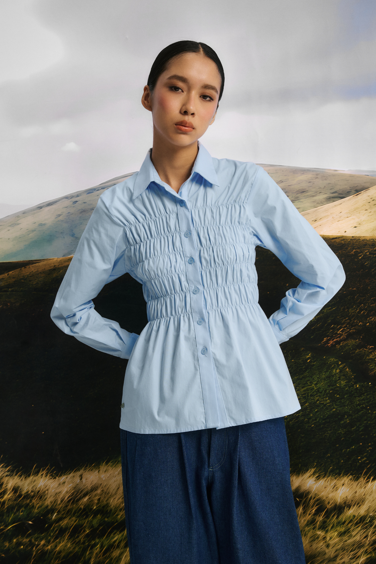 Blusa Bowie Celeste