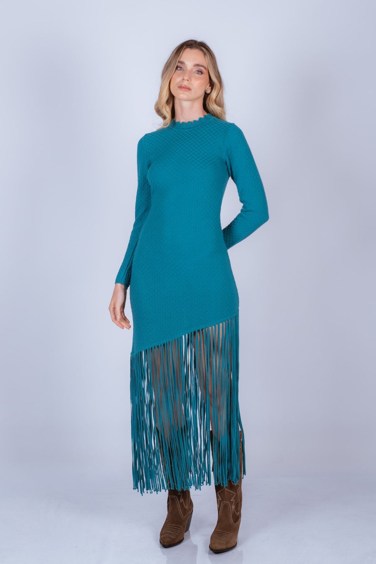 Vestido Camille Turquesa
