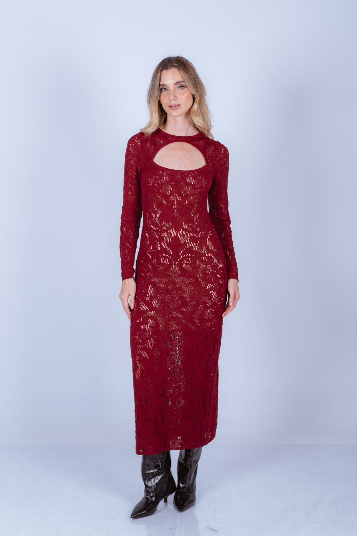Vestido Rosalie Vino