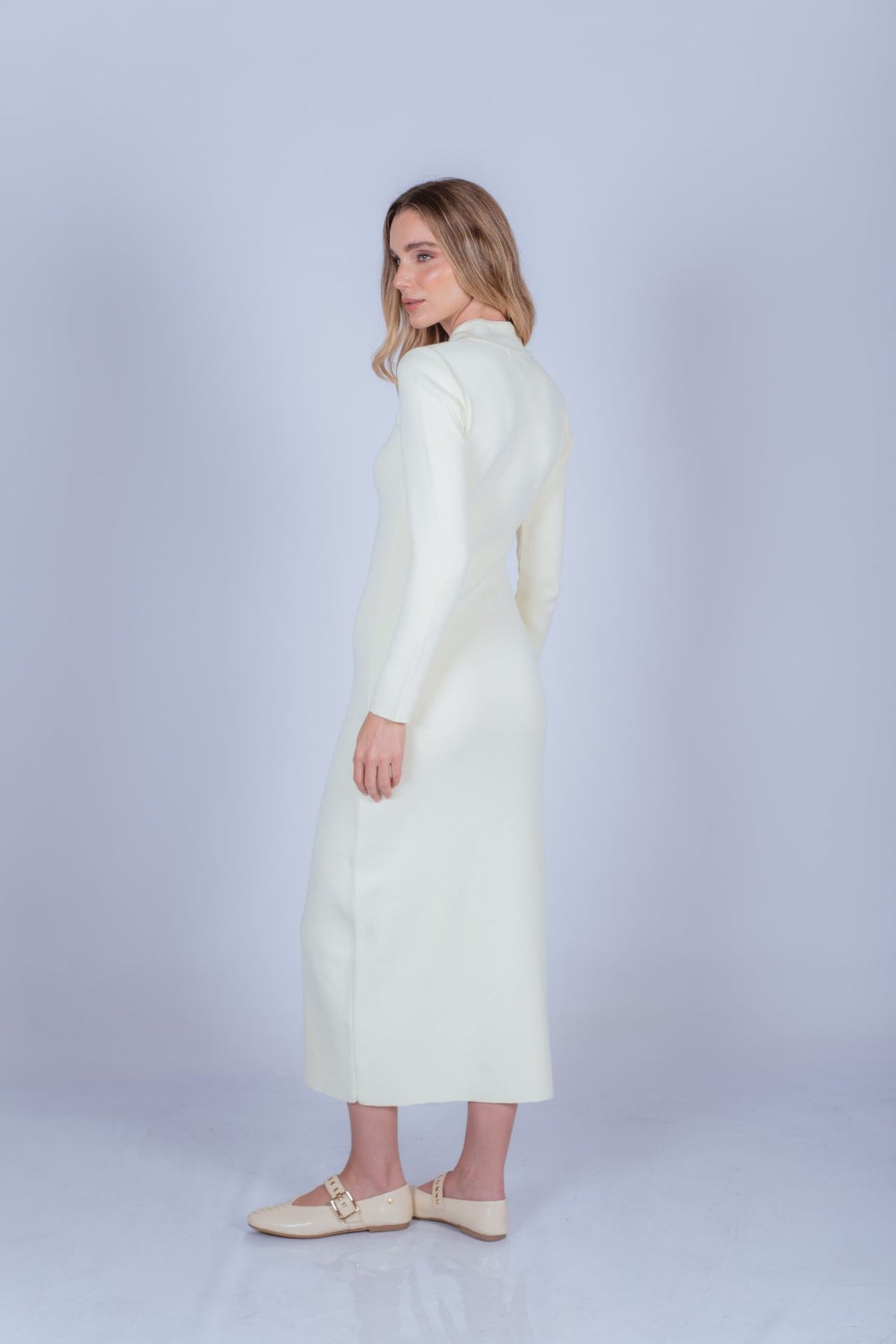 Vestido Celine Vainilla