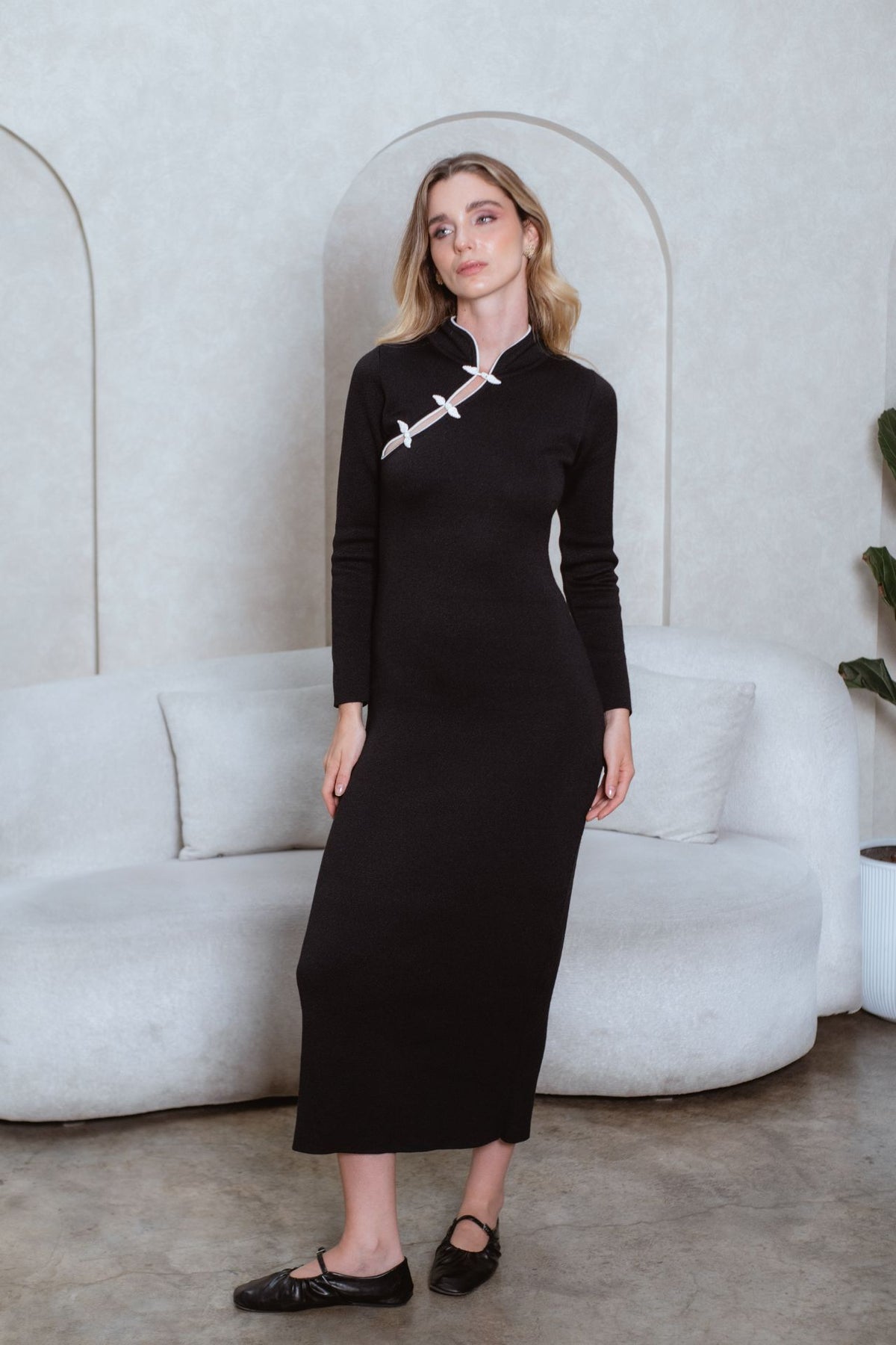 Vestido Celine Negro