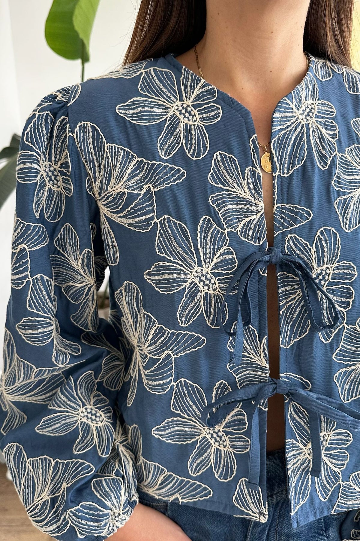 Blusa Algarve Azulino