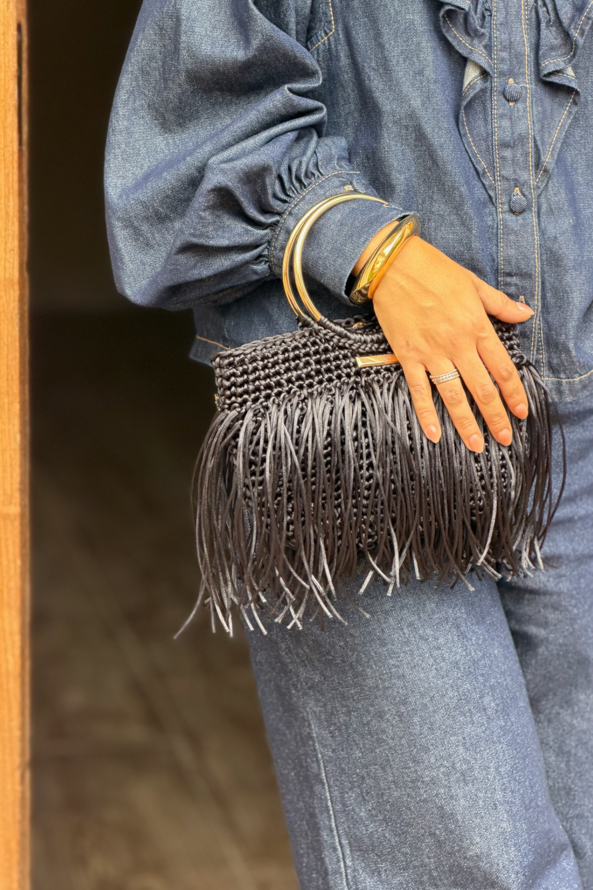 Cartera Aura Negro