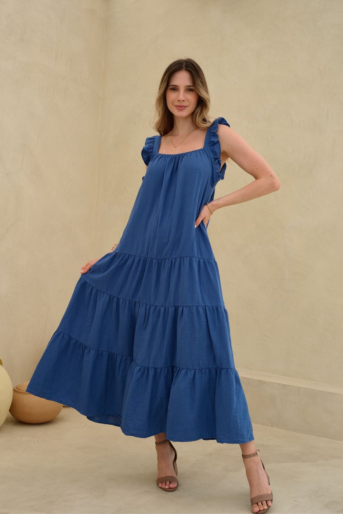 Vestido Modena Azul