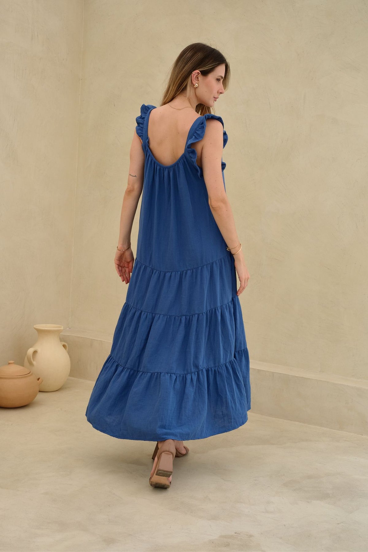 Vestido Modena Azul