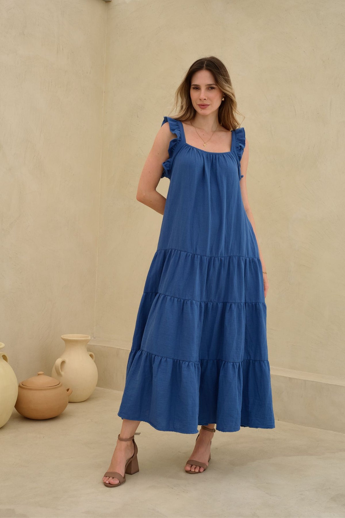 Vestido Modena Azul