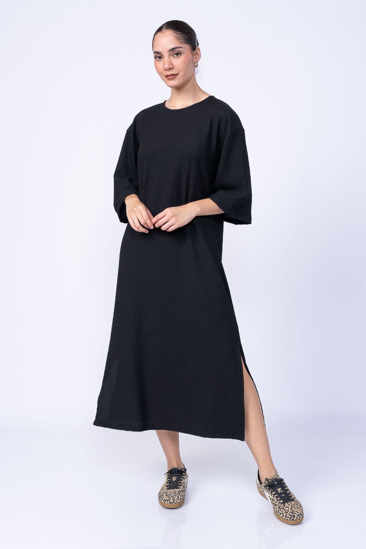 Maxivestido Relieve