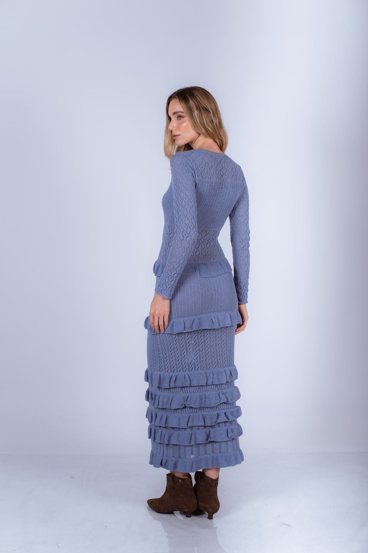 Vestido Lucienne Acero