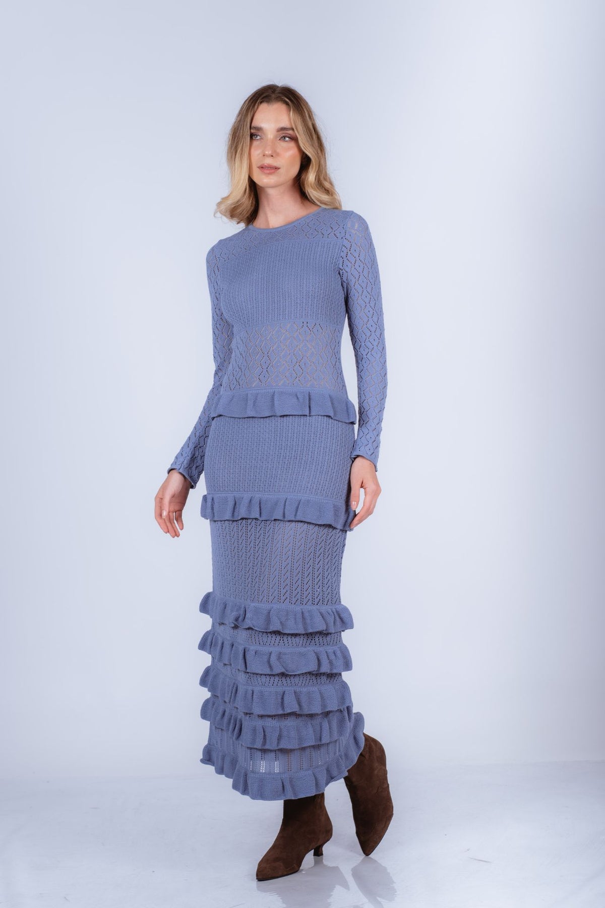 Vestido Lucienne Acero