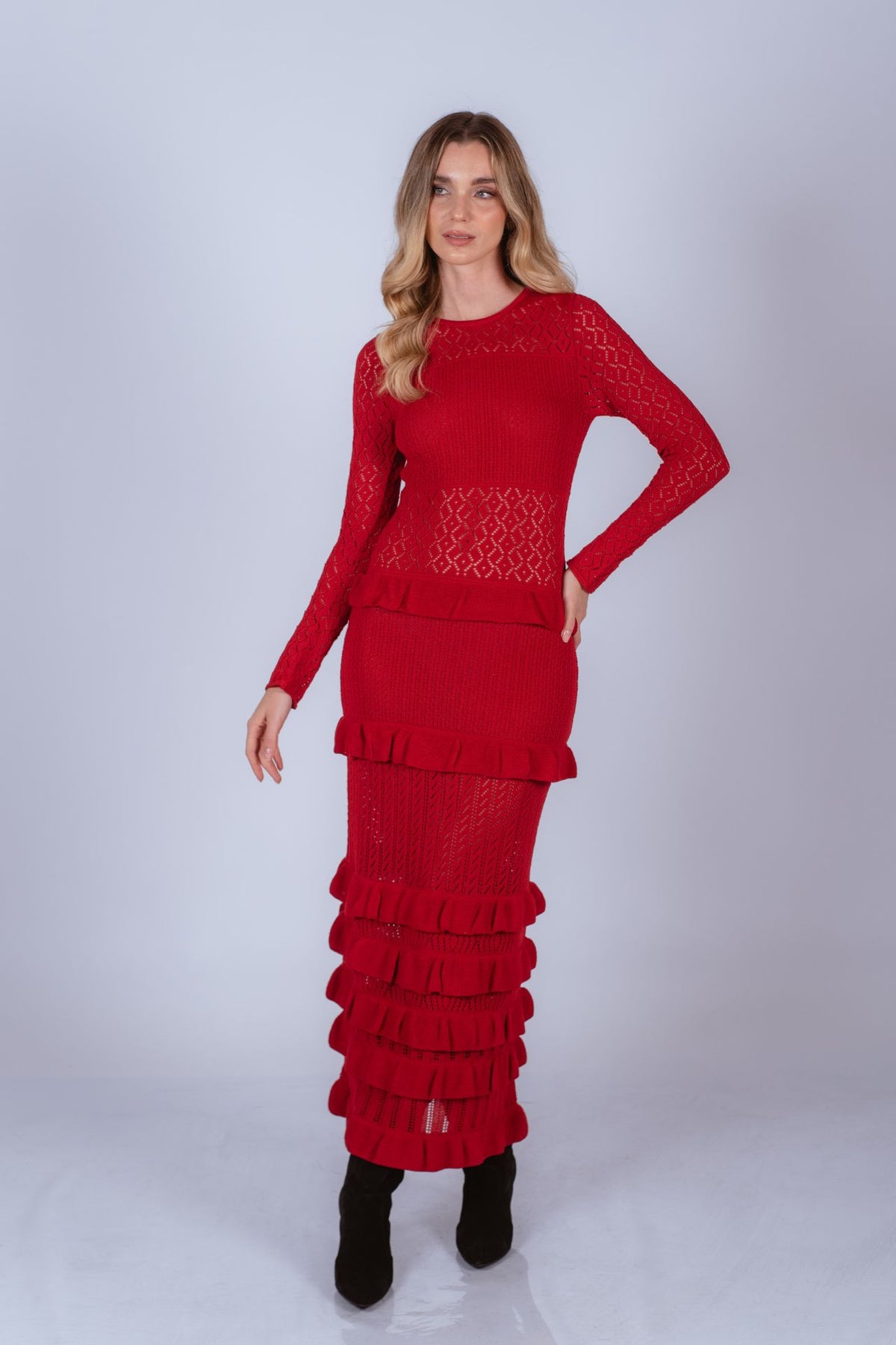 Vestido Lucienne Rojo