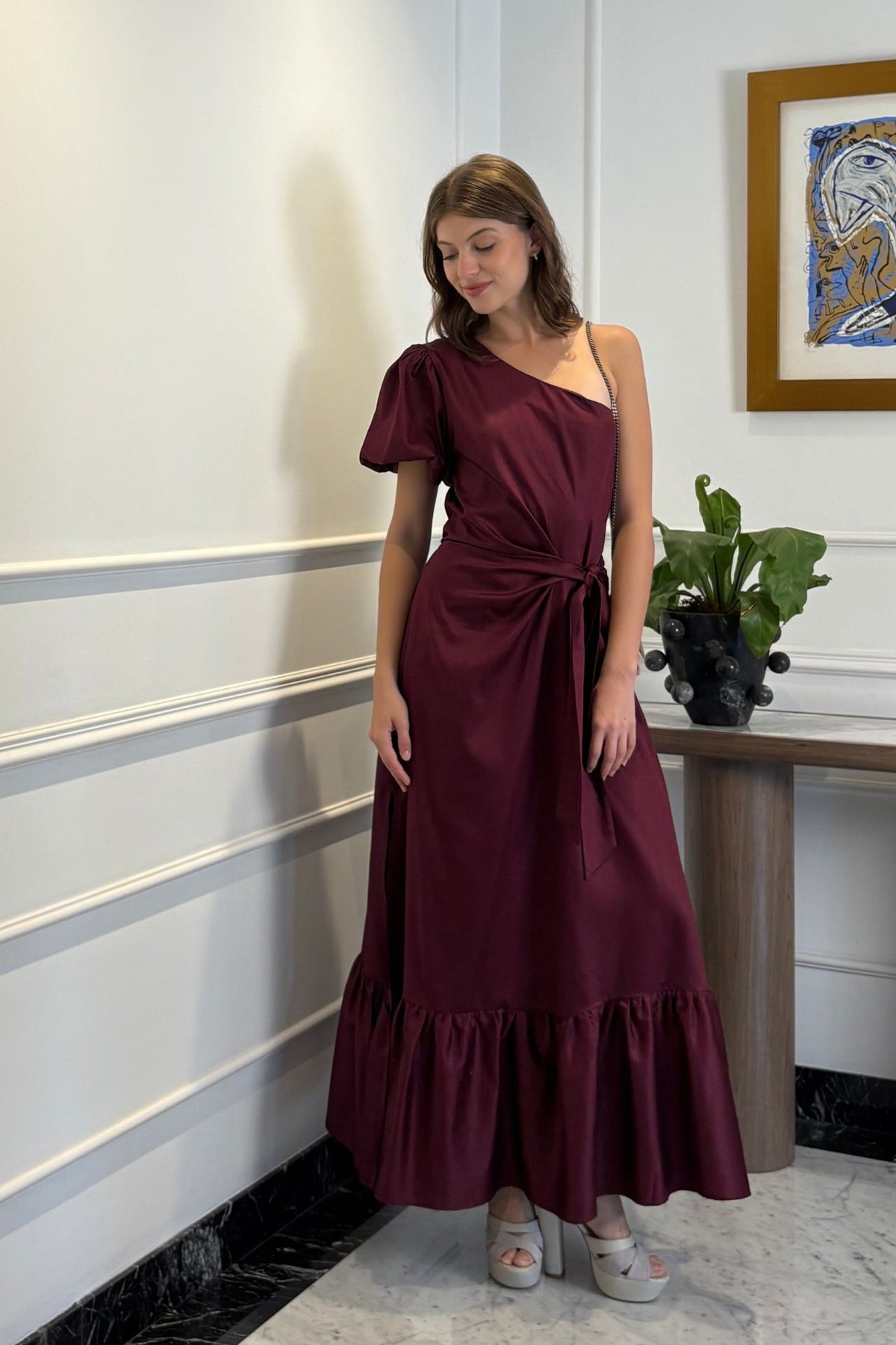 Vestido Amore Vino